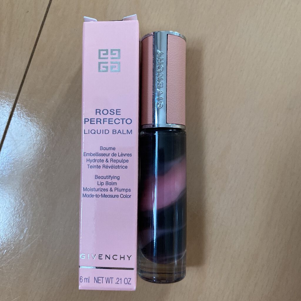 ローズ・パーフェクト・リキッド/GIVENCHY/口紅を使ったクチコミ(1枚目)