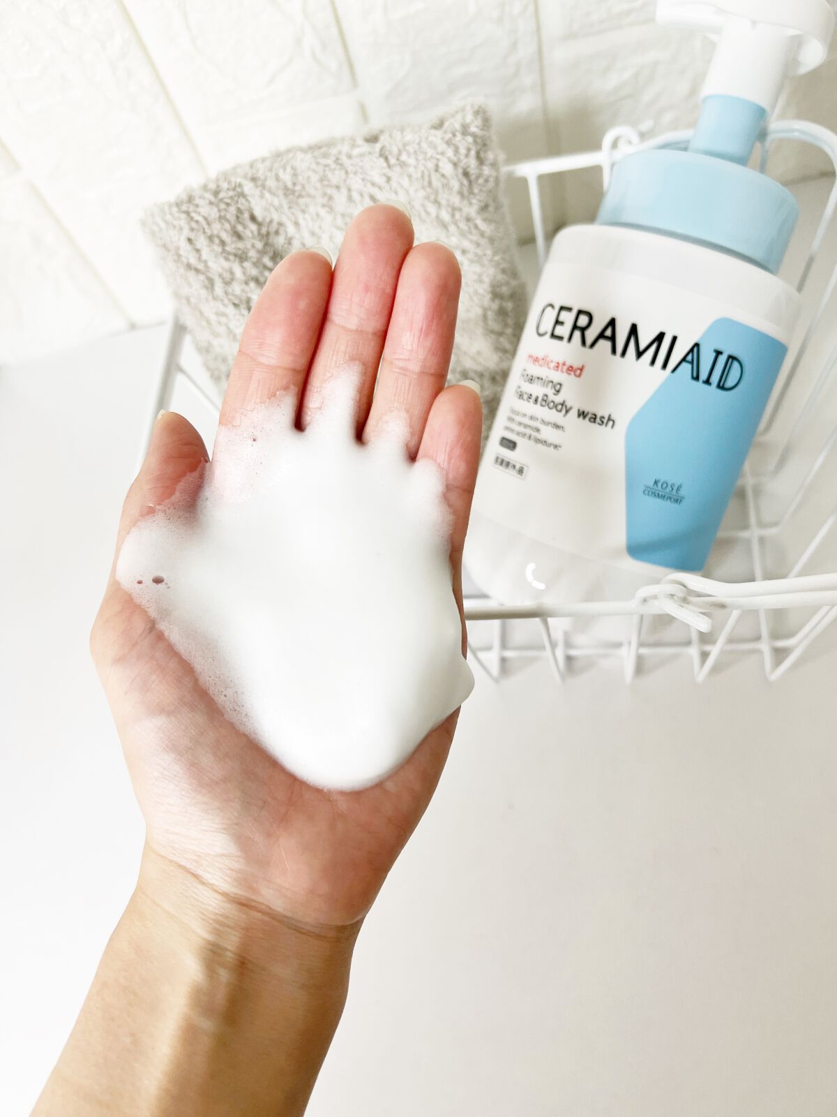 薬用 フェイス&ボディウォッシュ/セラミエイド/ボディソープを使ったクチコミ(2枚目)