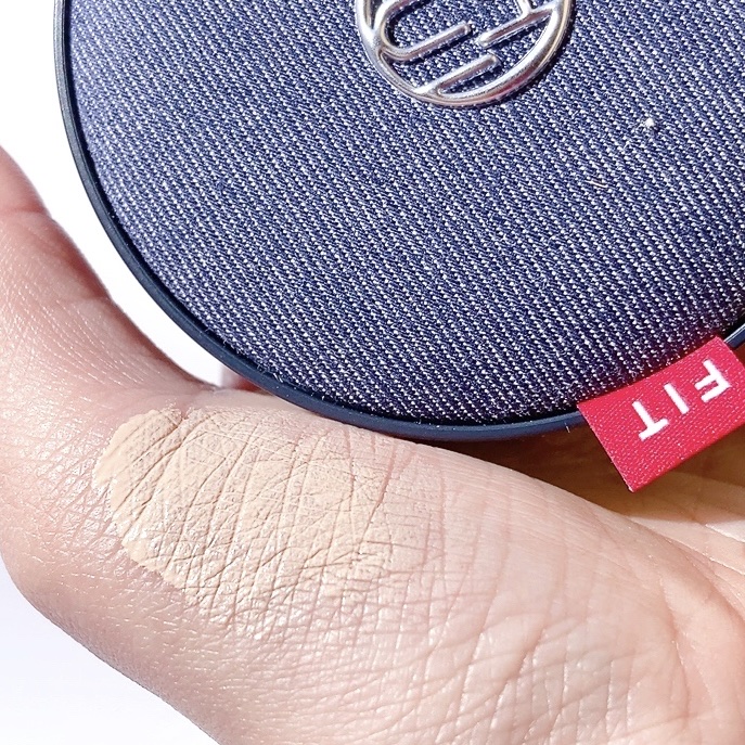 アルティメットフィット ロングウェアデニムクッション/OHUI/クッションファンデーションを使ったクチコミ（3枚目）