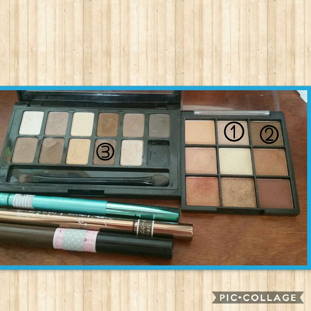 ヌードパレット/MAYBELLINE NEW YORK/アイシャドウパレットを使ったクチコミ（2枚目）