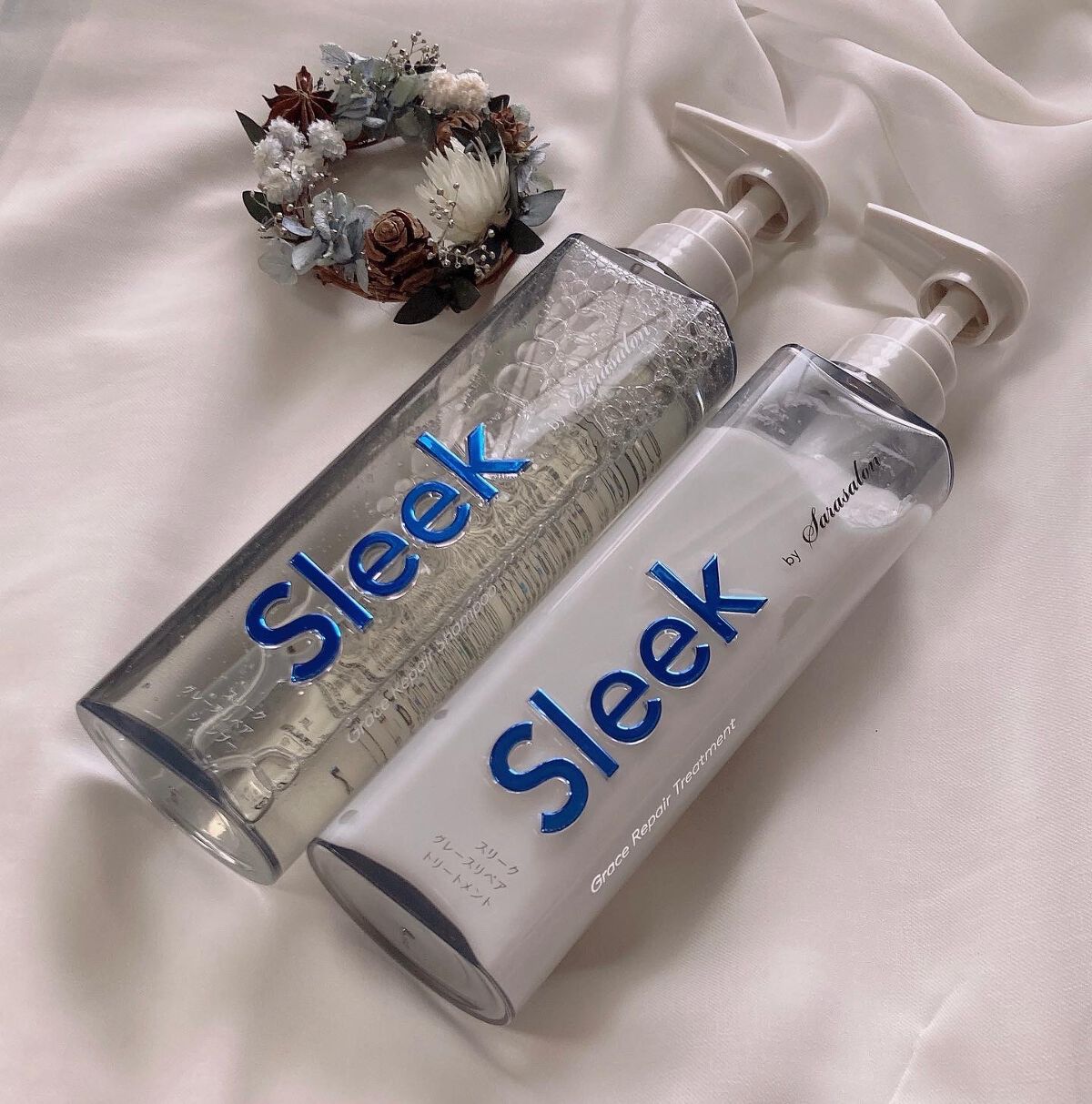 グレースリペアシャンプー／トリートメント/スリーク by サラサロン/市販シャンプーを使ったクチコミ（1枚目）