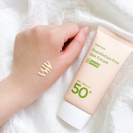 ファンデフリー サンクリーム/manyo/日焼け止めクリームを使ったクチコミ(3枚目)