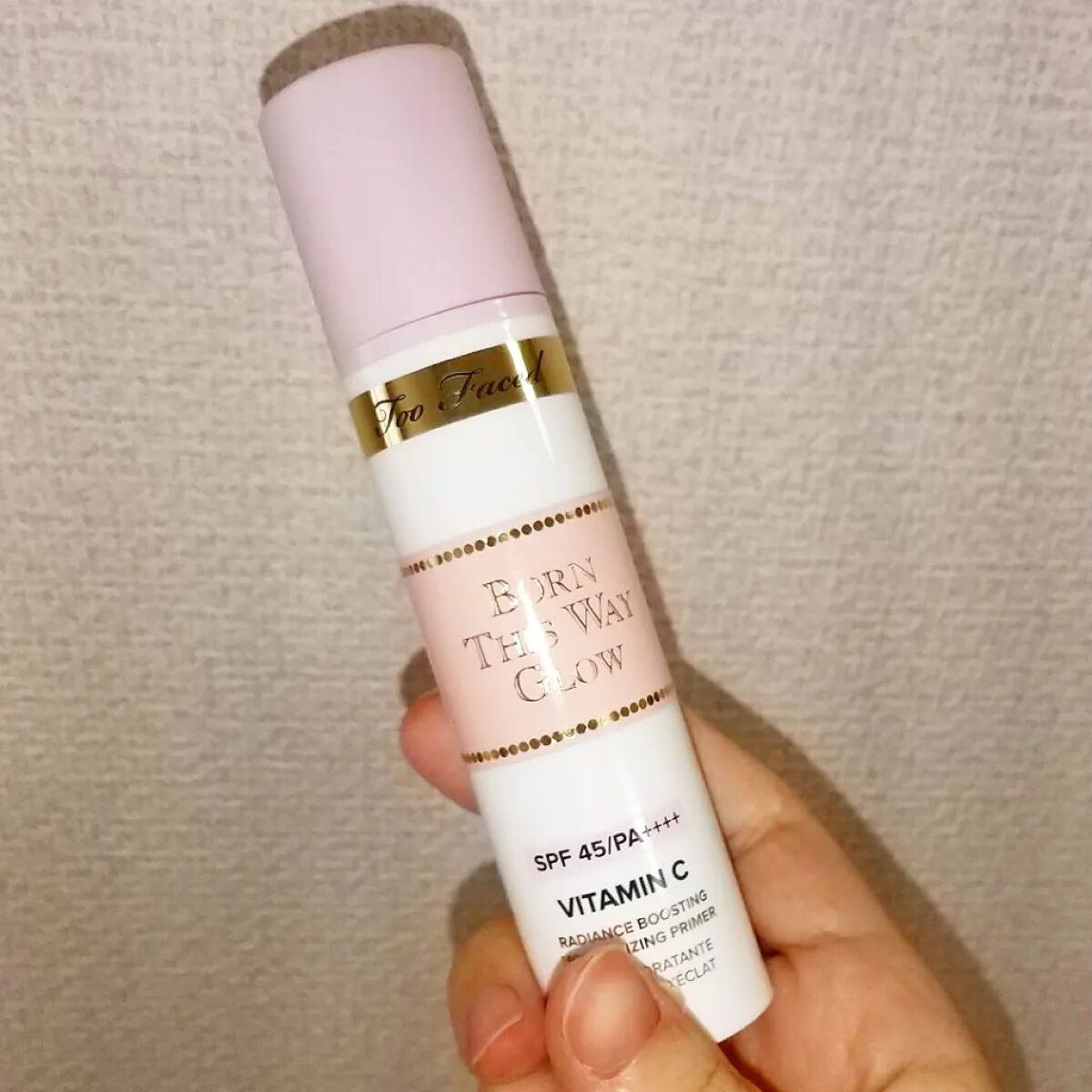 ボーン ディス ウェイ グロウ モイスチュアライジング メイクアップ プライマー/Too Faced/化粧下地を使ったクチコミ(1枚目)