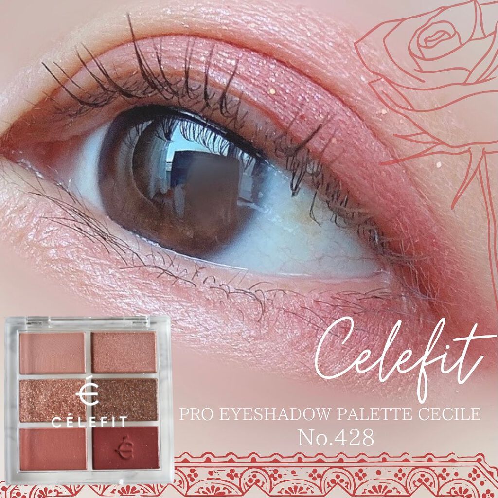 プロアイシャドウパレットセシル/CELEFIT/アイシャドウパレットを使ったクチコミ(1枚目)