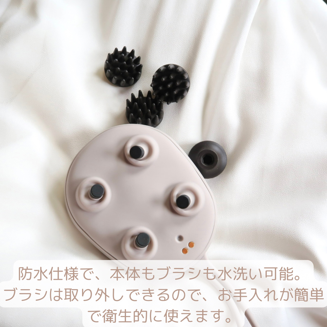 充電式EMSヘッドスパ ミニ/FESTINO/ヘッドマッサージャーを使ったクチコミ（3枚目）