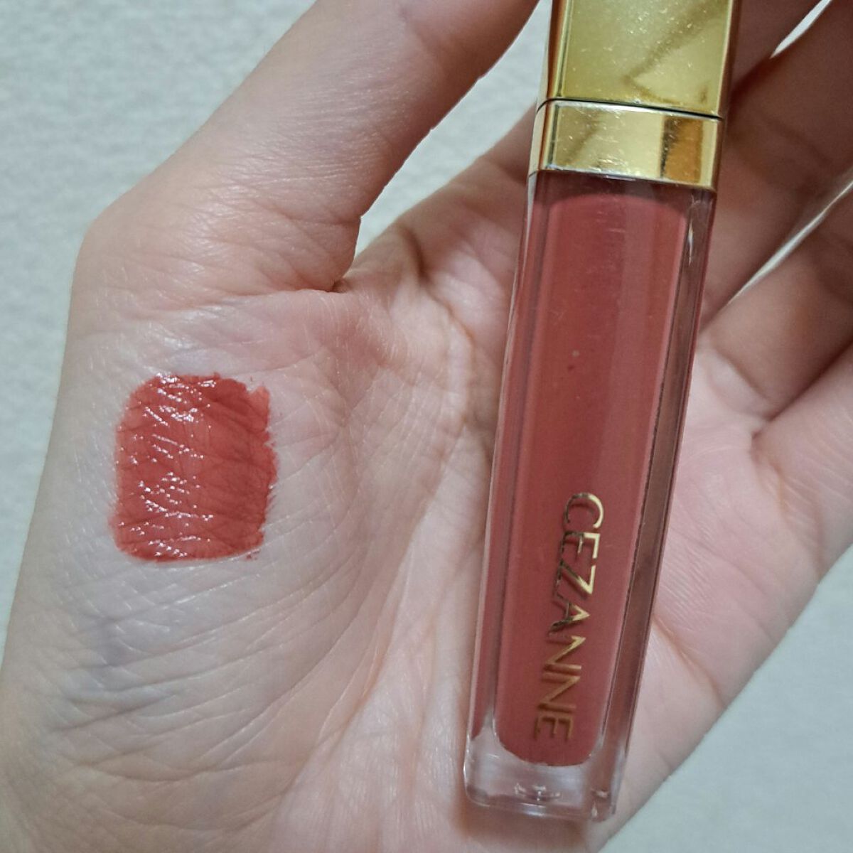 カラーティントリップ/CEZANNE/リップティントを使ったクチコミ（1枚目）