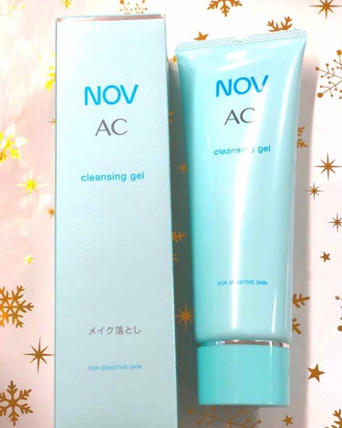 NOV AC クレンジングジェルのクチコミ「⭐️購入理由⭐️
ニキビ撲滅を目指してノブ化粧品を購入❗️
今回は使い切ったメイク落としをレビ.....」（1枚目）