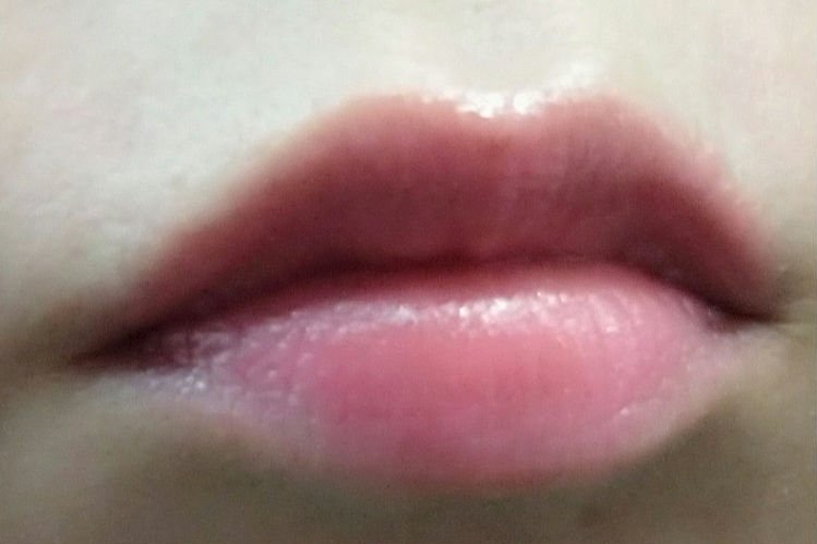 ルージュスターヴァイブラント EX3 Cranberry Drop/KANEBO/口紅を使ったクチコミ（2枚目）