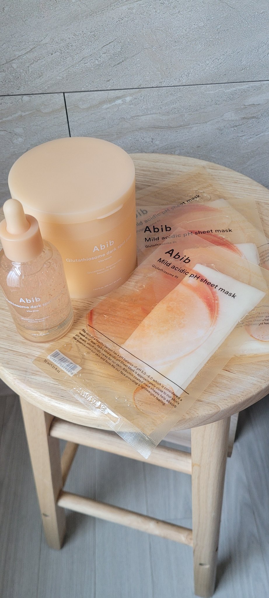 グルタチオンソームダークスポットパッドビタタッチ/Abib /トナーパッドを使ったクチコミ（1枚目）