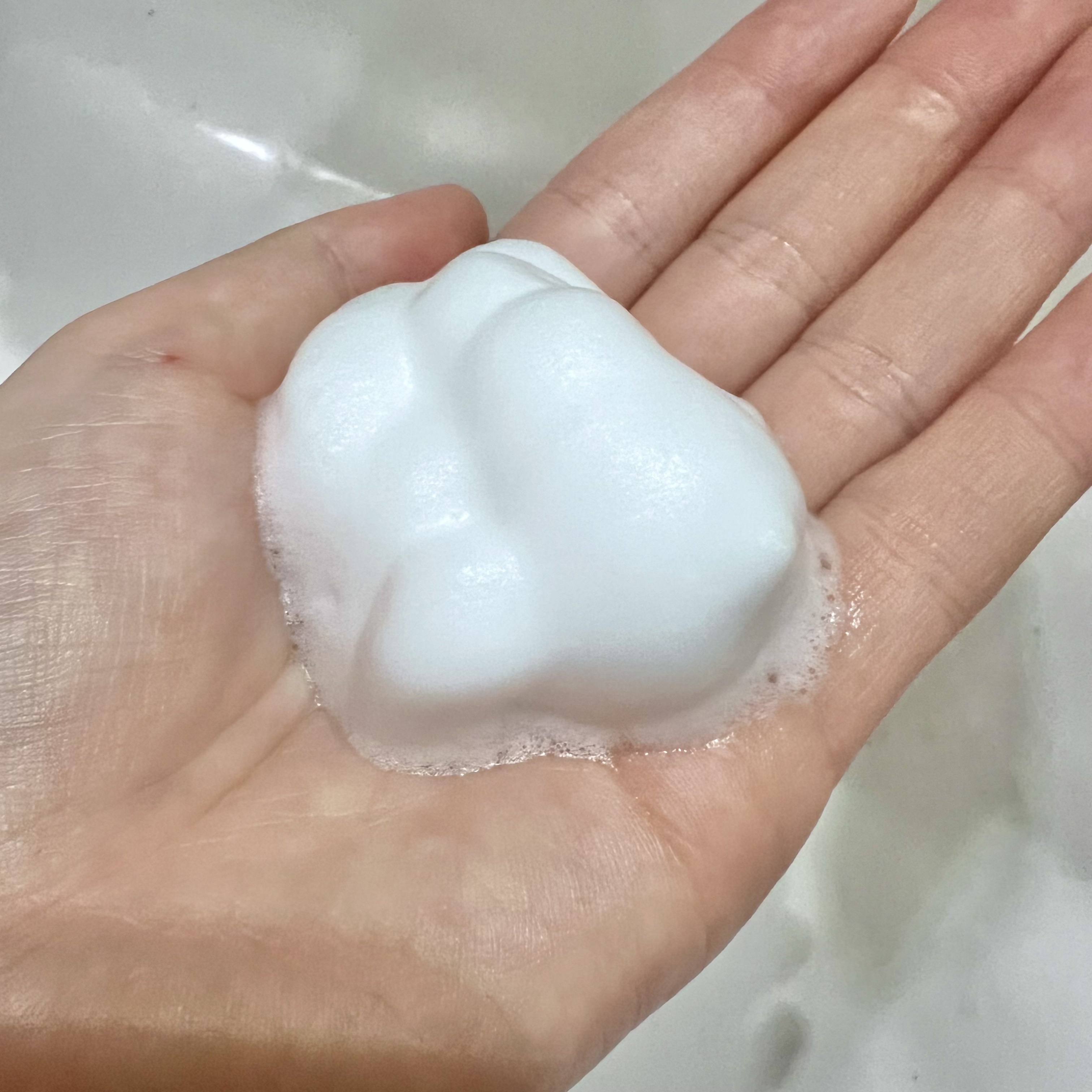 薬用泡洗顔/なめらか本舗/泡洗顔を使ったクチコミ（2枚目）