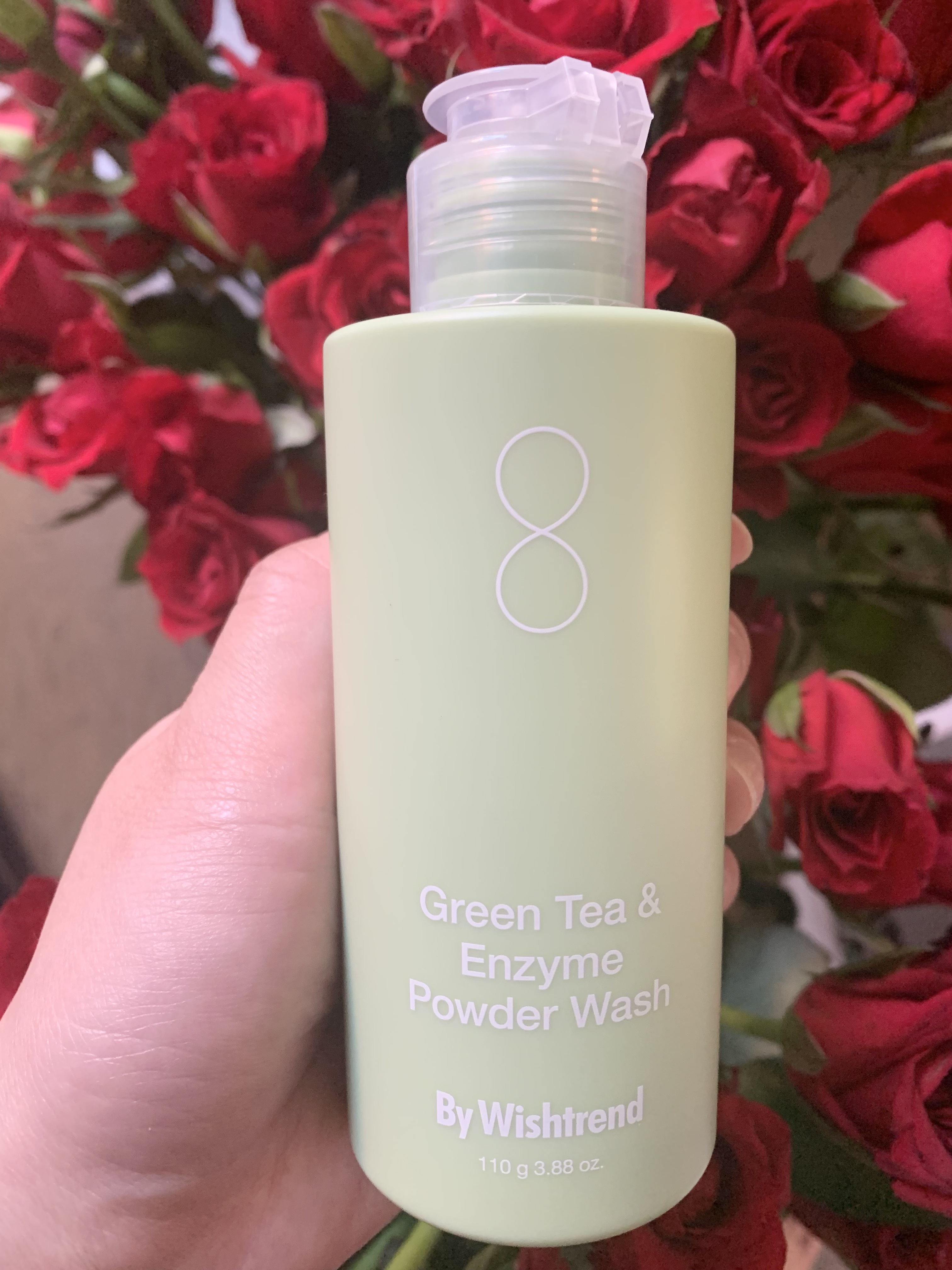 グリーンティー&エンザイムパウダーウォッシュ/By Wishtrend/洗顔パウダーを使ったクチコミ（1枚目）