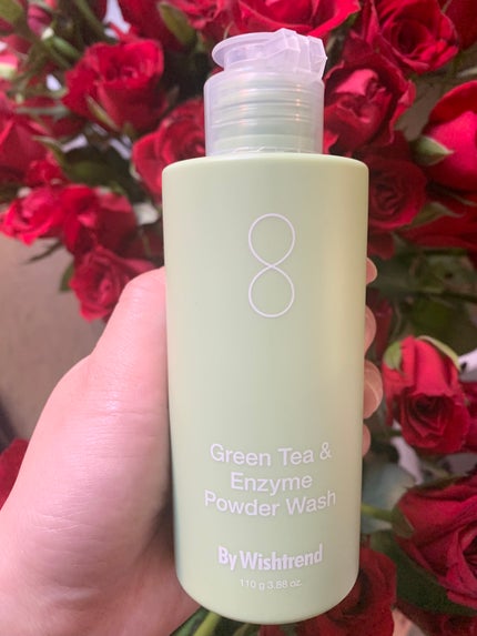 グリーンティー&エンザイムパウダーウォッシュ/By Wishtrend/洗顔パウダーを使ったクチコミ(1枚目)