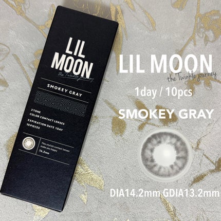 LIL MOON 1day/LILMOON/ワンデー(1DAY)カラコンを使ったクチコミ(1枚目)