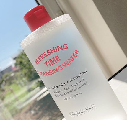 リフレッシングタイムクレンジングウォーター/reduire /クレンジングウォーターを使ったクチコミ(1枚目)