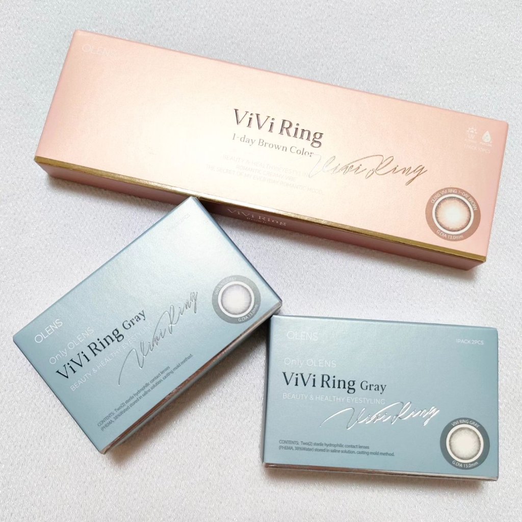 ViVi Ring 1day/OLENS/ワンデー（１DAY）カラコンを使ったクチコミ（2枚目）