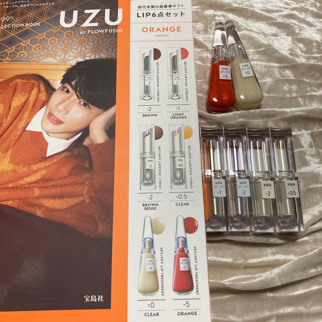 38°c/99°F   LIP COLLECTION BOOK RED edition/宝島社/雑誌を使ったクチコミ(4枚目)
