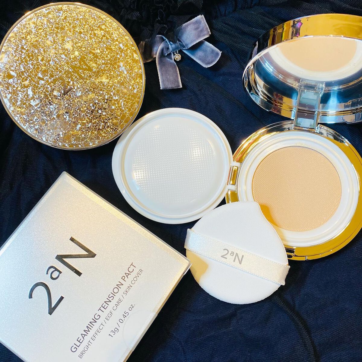 グリーミングテンションパクト/2aN/クリーム・エマルジョンファンデーションを使ったクチコミ(1枚目)