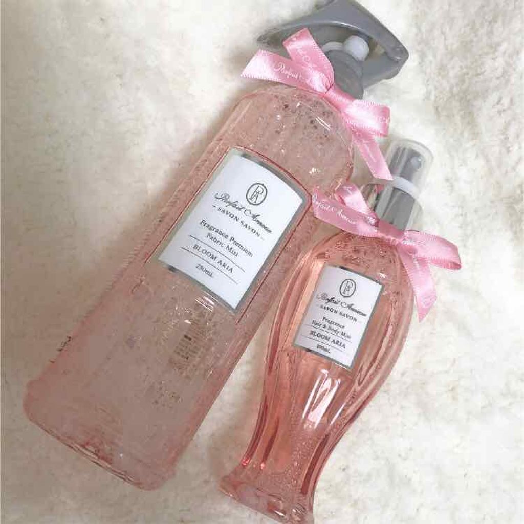 フレグランス ヘア＆ボディミスト ブルームアリア/パルフェタムール サボンサボン/香水(その他)を使ったクチコミ（2枚目）
