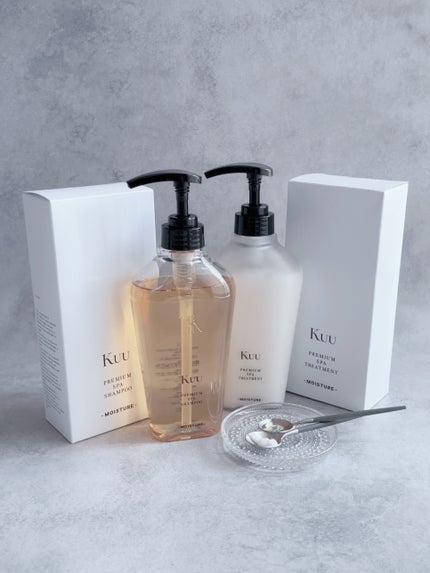 Kuu PREMIUM SPA SHAMPOO&TREATMENT -MOISTURE-/Kuu/サロンシャンプーを使ったクチコミ(8枚目)