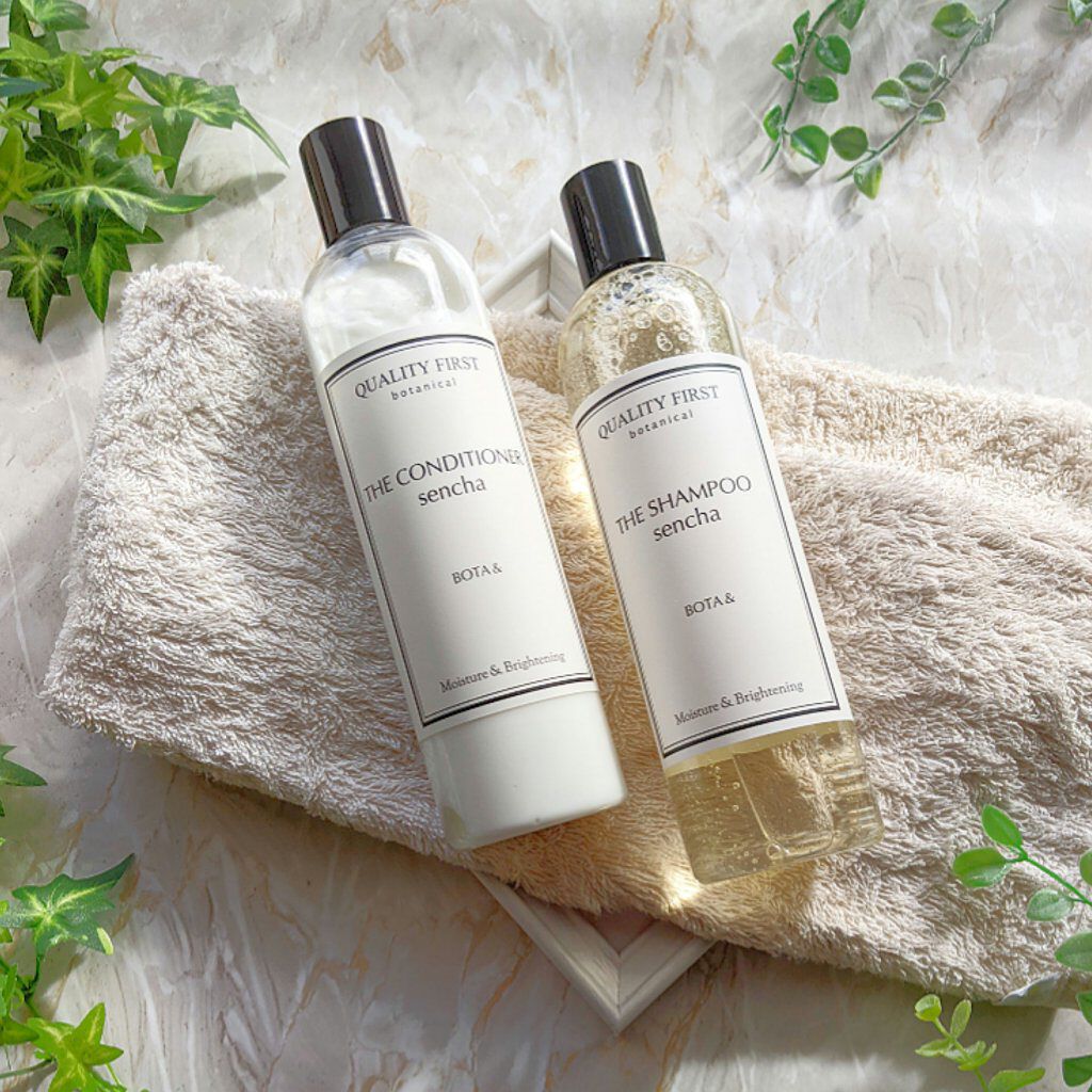 ボタアンド ザ シャンプー <sencha>/クオリティファースト/市販シャンプーを使ったクチコミ（2枚目）