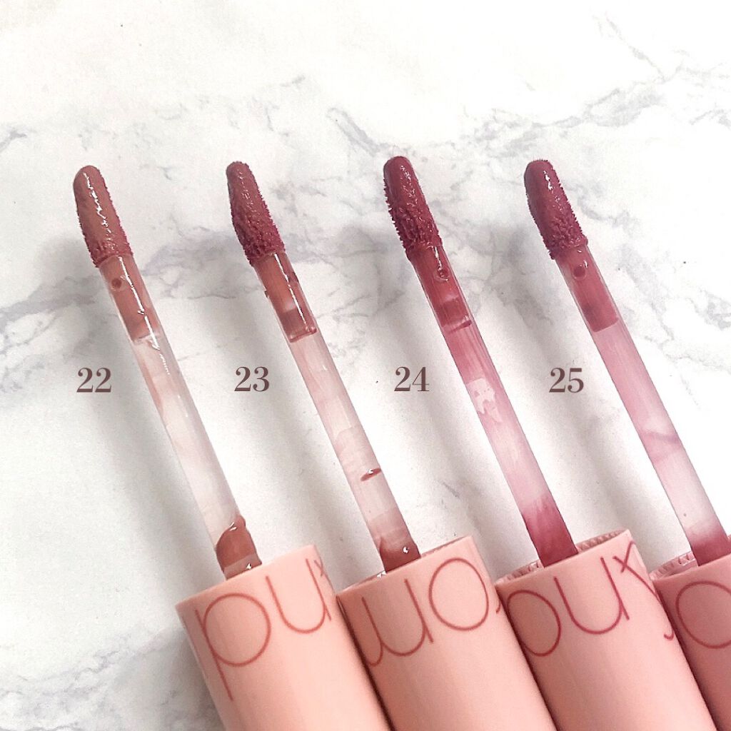 ジューシーラスティングティント/rom&nd/リップティントを使ったクチコミ(3枚目)