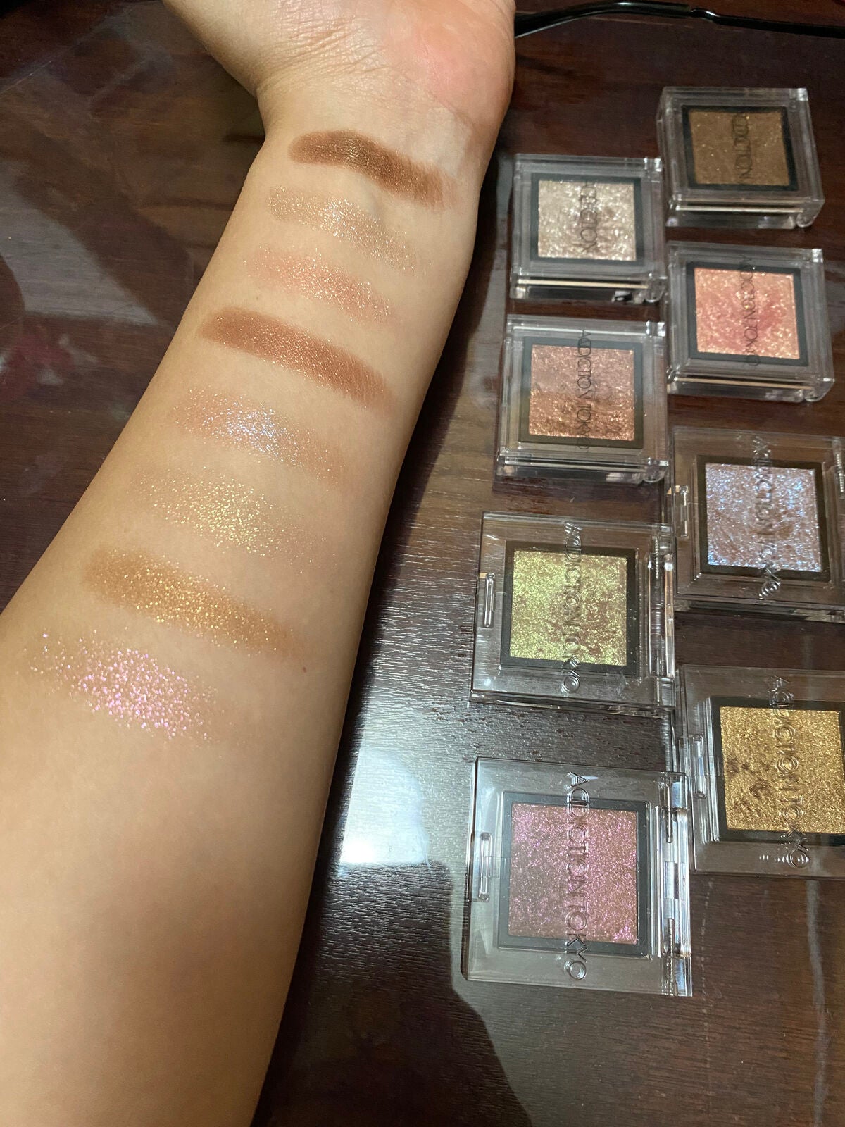 アディクション ザ アイシャドウ スパークル/ADDICTION/単色アイシャドウを使ったクチコミ(3枚目)