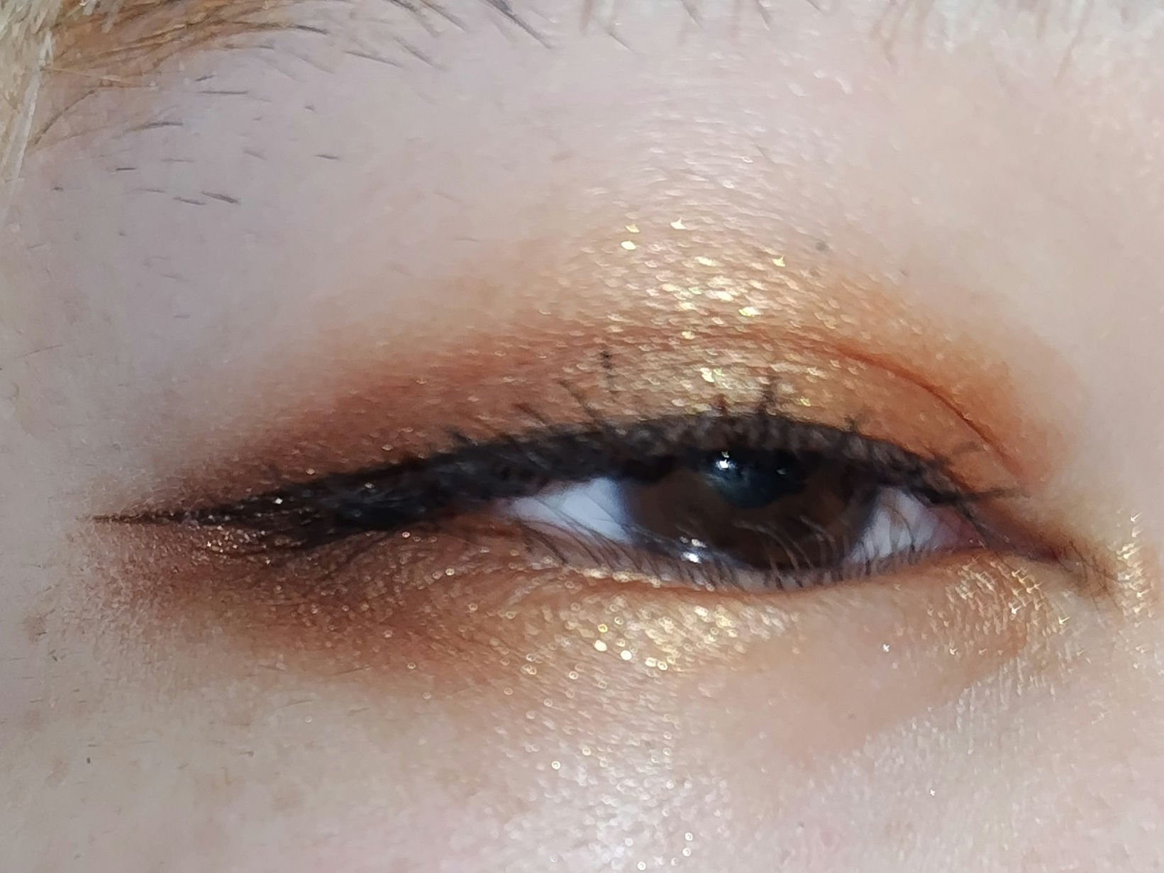 ヴィセ アヴァン シングルアイカラー 044 GYPSY GOLD/Visée/単色アイシャドウを使ったクチコミ（3枚目）