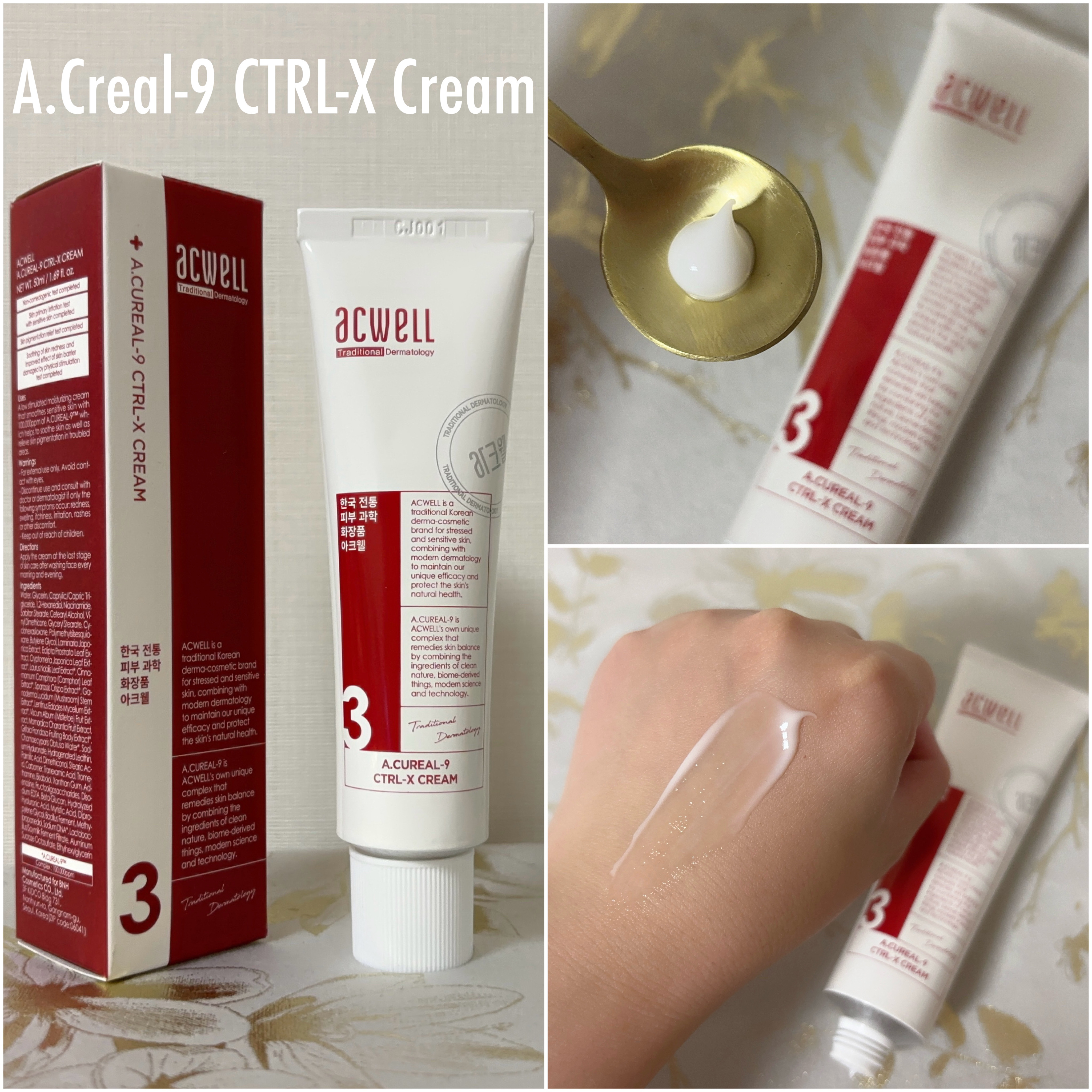 リアルアクアバランシングクリーム /ACWELL/フェイスクリームを使ったクチコミ（2枚目）