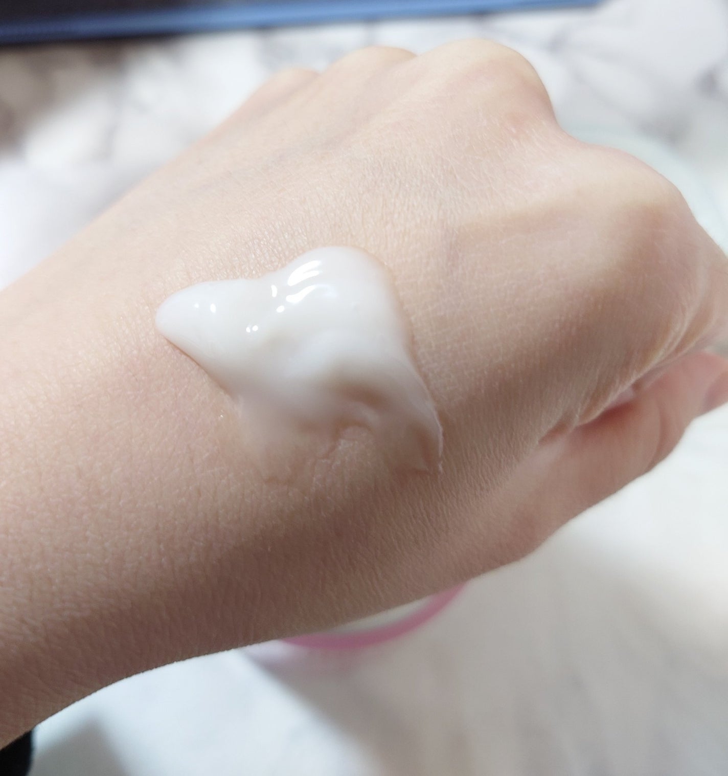 リンクルケア ホワイト モイストジェルクリーム/グレイスワン/オールインワン化粧品を使ったクチコミ(3枚目)