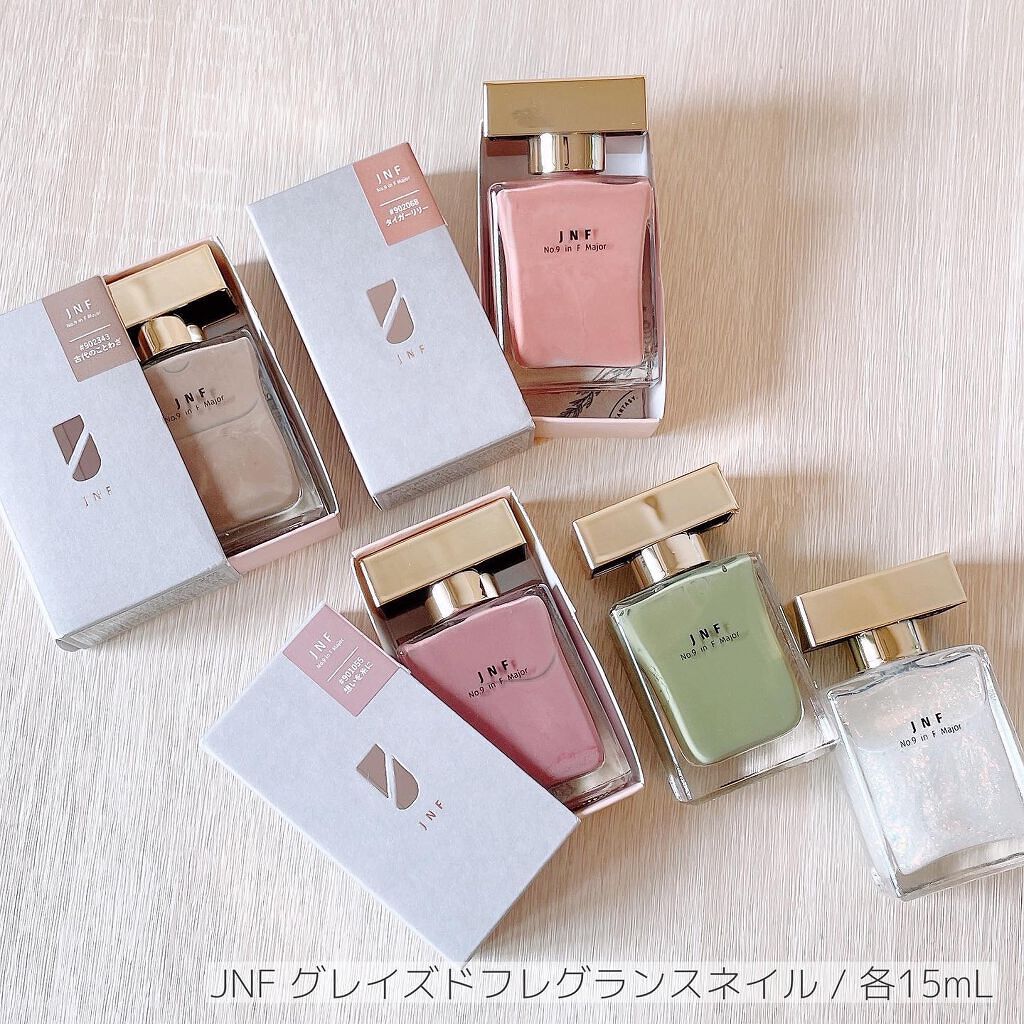 グレイズドフレグランスネイル/JNF/マニキュアを使ったクチコミ（2枚目）