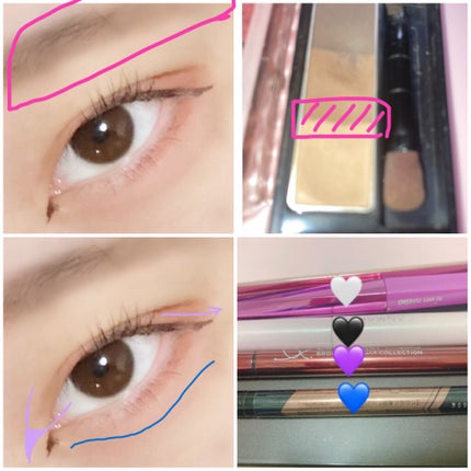 クイックラッシュカーラー/キャンメイク/マスカラ下地を使ったクチコミ(4枚目)