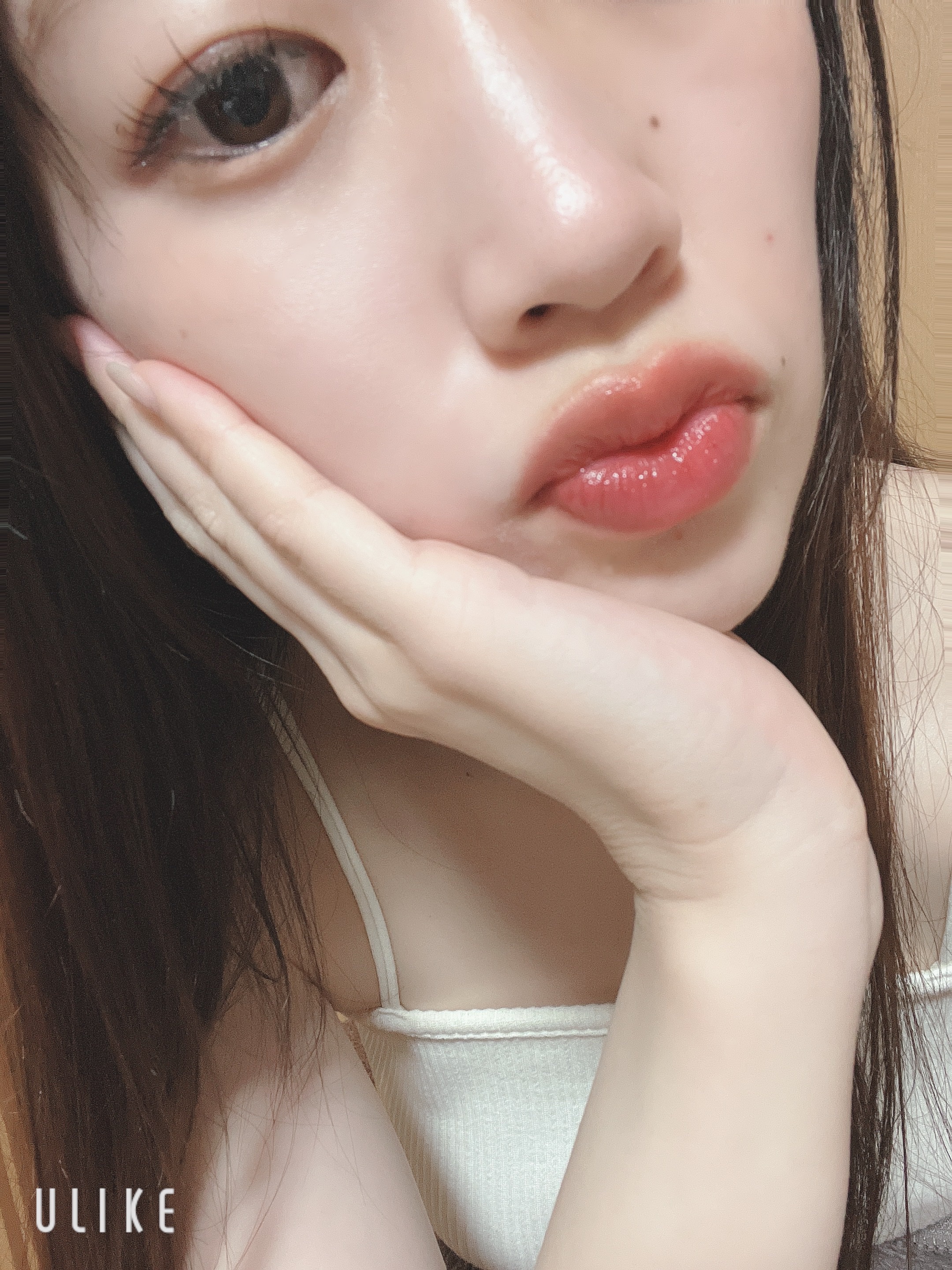 アンドバイロムアンド　グラッシーボムティント/&nd by rom&nd/リップティントを使ったクチコミ（2枚目）