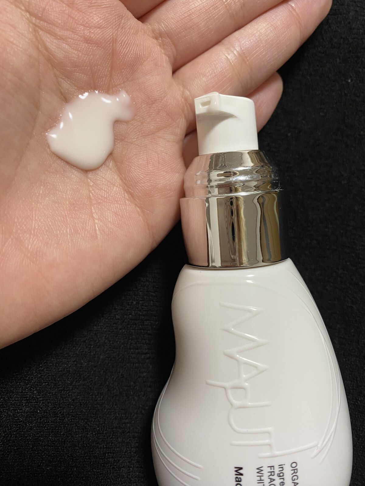 オーガニックフレグランスホワイトクリーム/MAPUTI/デリケートゾーンケアを使ったクチコミ（2枚目）