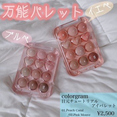 ピンポイントアイシャドウパレット/Colorgram/アイシャドウパレットを使ったクチコミ（1枚目）