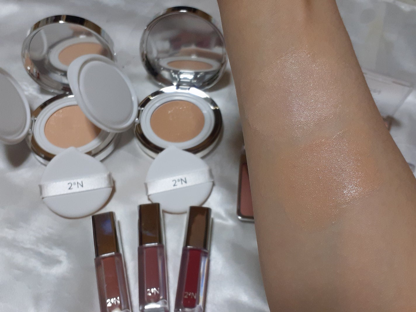 グリーミングテンションパクト/2aN/クリーム・エマルジョンファンデーションを使ったクチコミ(1枚目)