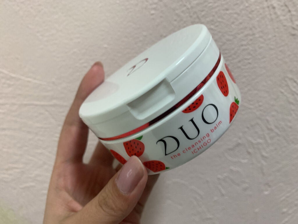 デュオ ザ クレンジングバーム いちご/DUO/クレンジングバームを使ったクチコミ(1枚目)