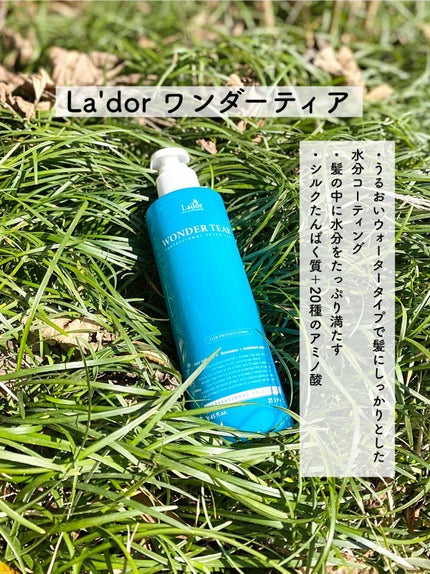 WONDER TEAR/La'dor/洗い流すヘアトリートメントを使ったクチコミ(2枚目)