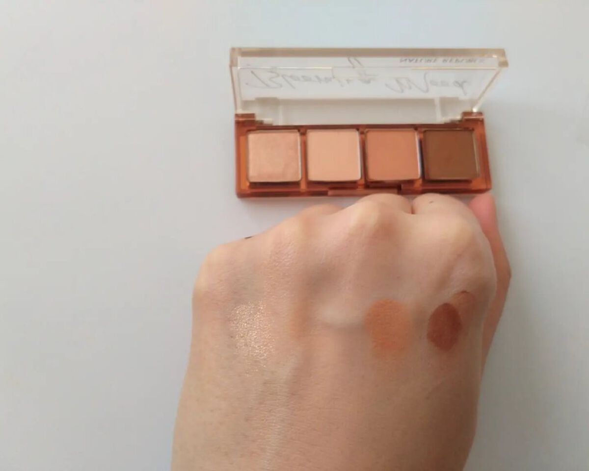 デイリーベーシックパレット/ネイチャーリパブリック/アイシャドウパレットを使ったクチコミ(3枚目)