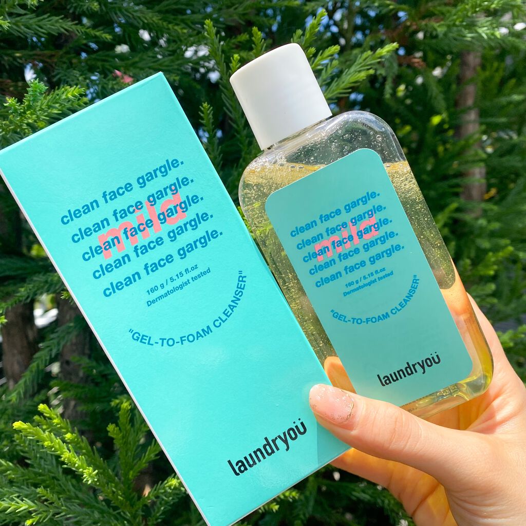 clean face gargle gel foam cleanser/laundryou/その他洗顔料を使ったクチコミ（1枚目）