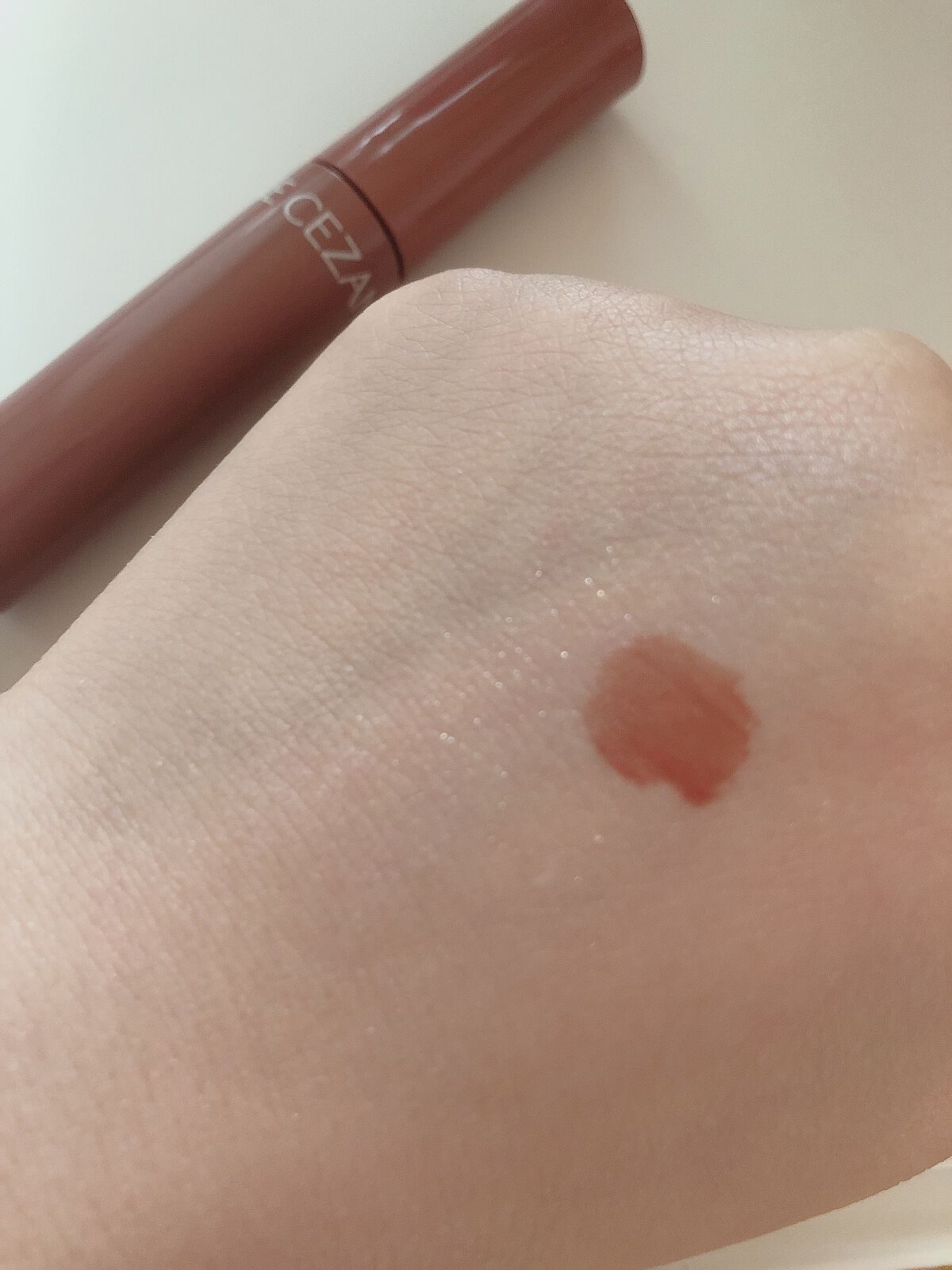 ウォータリーティントリップ/CEZANNE/リップティントを使ったクチコミ(2枚目)