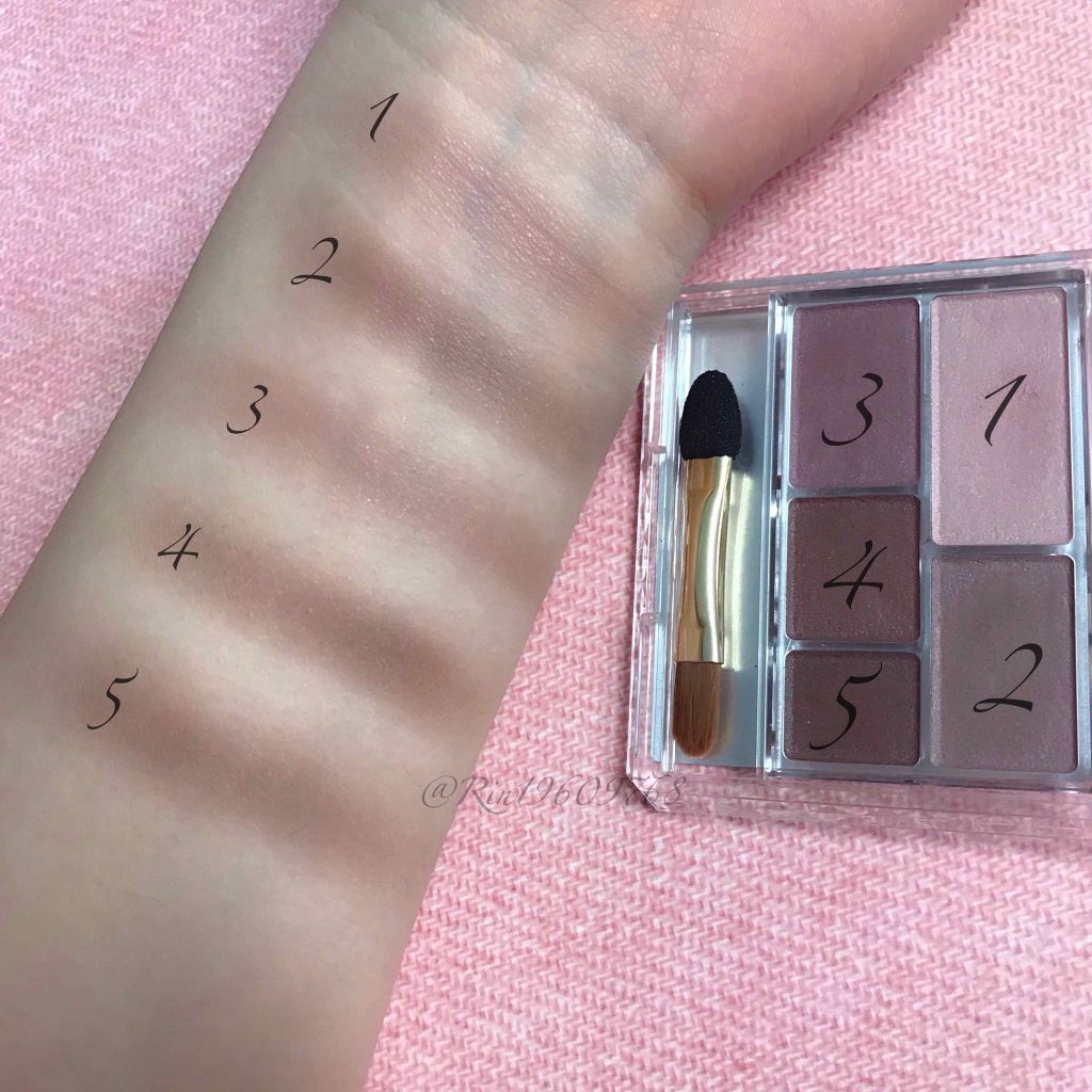 パーフェクトマルチアイズ/キャンメイク/アイシャドウパレットを使ったクチコミ(2枚目)