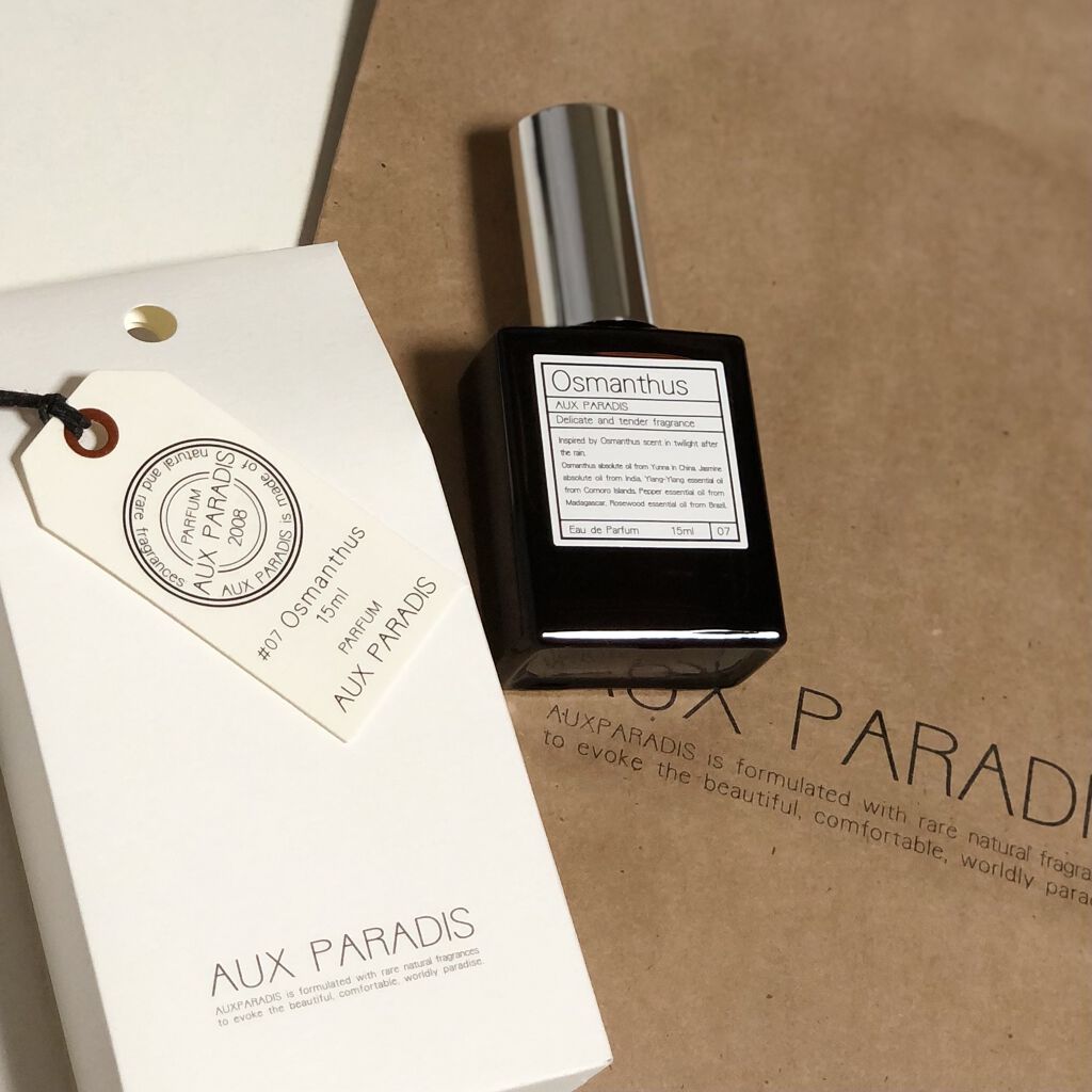オードパルファム　#07 Osmanthus 〔オスマンサス〕/AUX PARADIS/香水(レディース)を使ったクチコミ（1枚目）