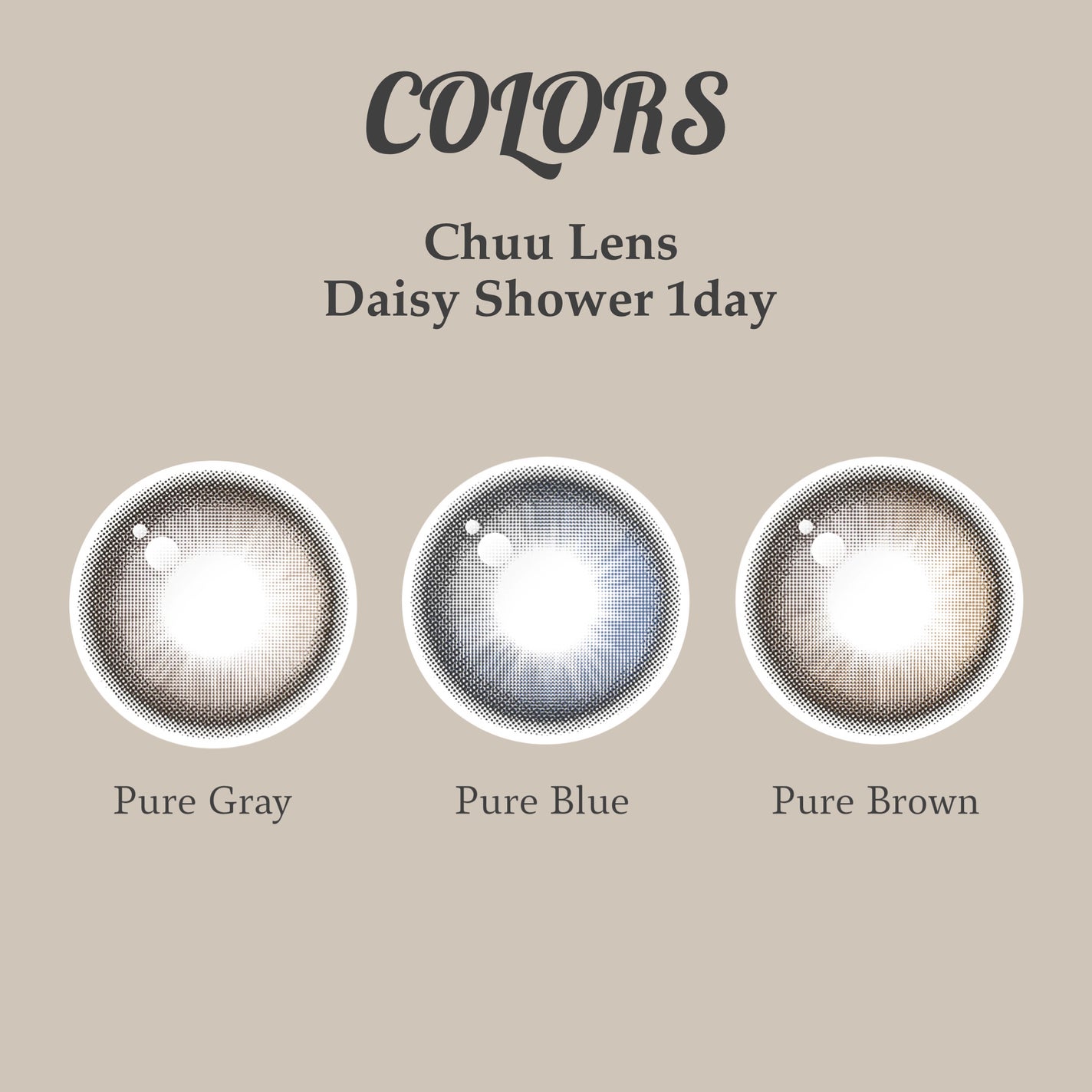 Daisy Shower 1Day/chuu LENS/ワンデー(1DAY)カラコンを使ったクチコミ(5枚目)