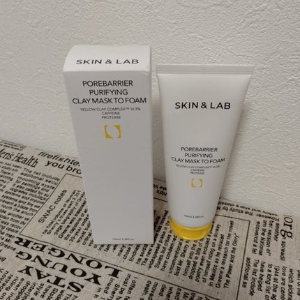ポアバリアピューリファイングクレイマスクトゥフォーム/SKIN&LAB/洗い流すパック・マスクを使ったクチコミ(6枚目)