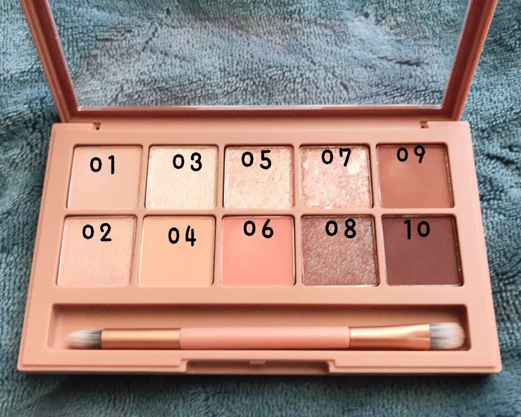 プロ アイ パレット/CLIO/アイシャドウパレットを使ったクチコミ（2枚目）