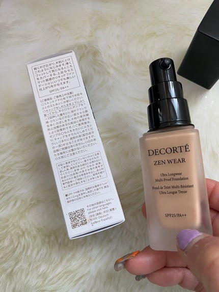 ゼン ウェア フルイド/DECORTÉ/リキッドファンデーションを使ったクチコミ(4枚目)