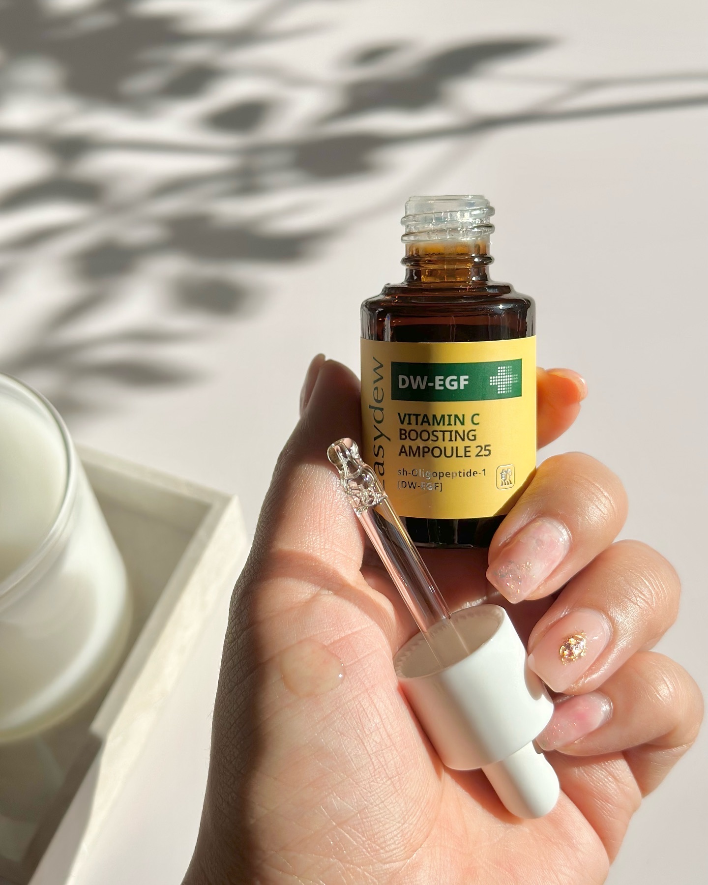DW-EGF ビタミンCブースティングアンプル25/Easydew/美容液を使ったクチコミ（2枚目）