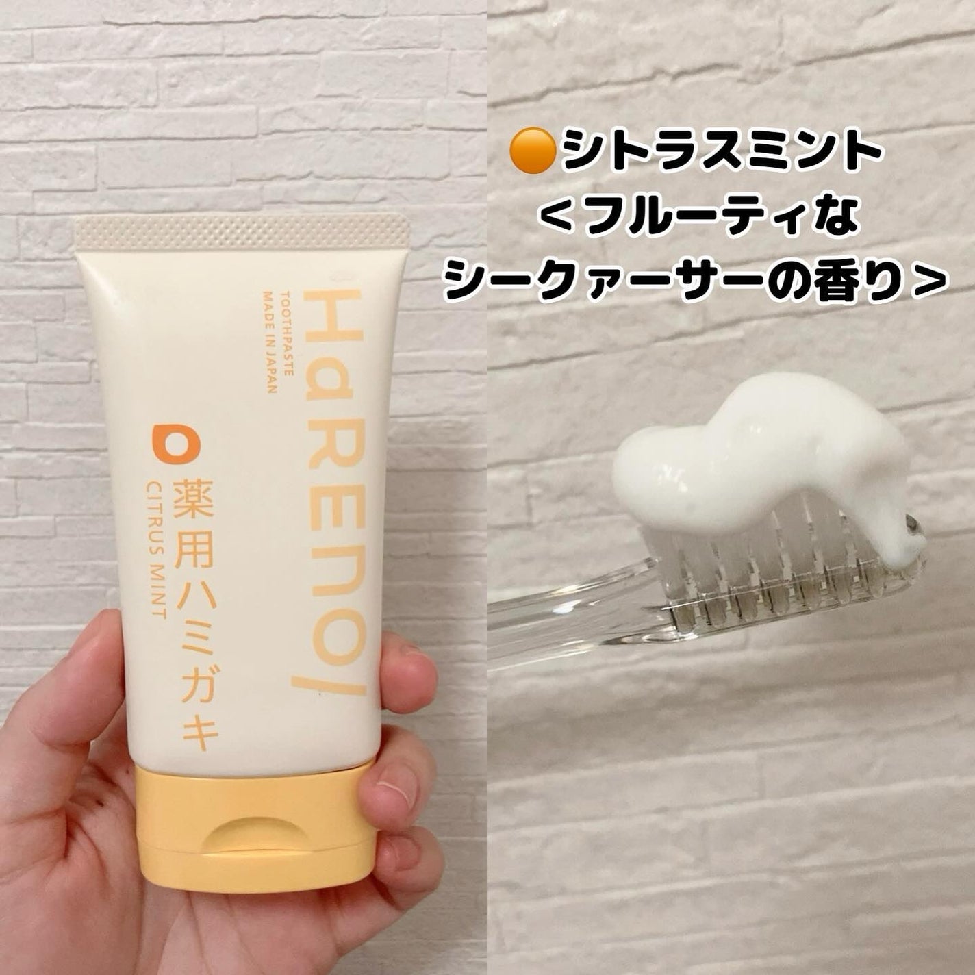 HaRENO/ TOOTHBRUSH 奇跡の歯ブラシ/HaRENO/歯ブラシを使ったクチコミ(3枚目)