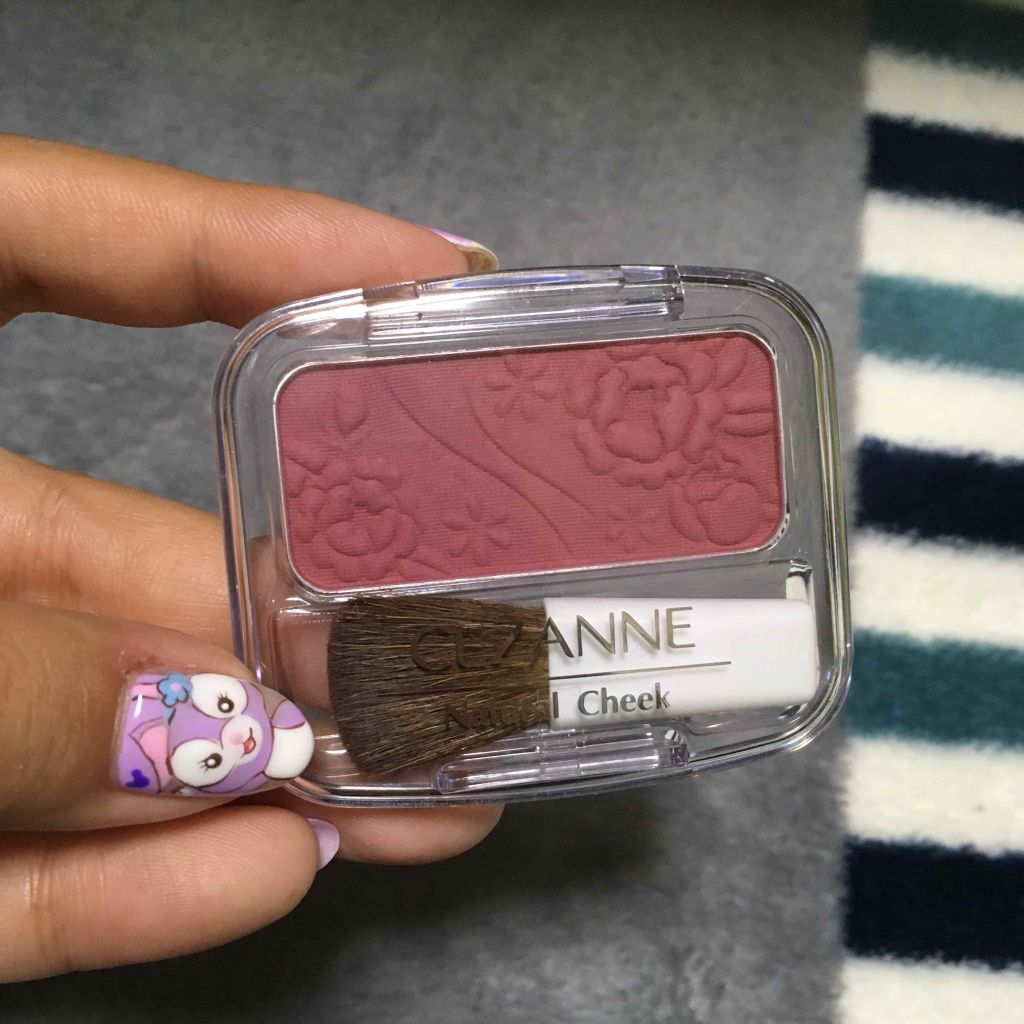 ナチュラル チークN/CEZANNE/パウダーチークを使ったクチコミ(1枚目)