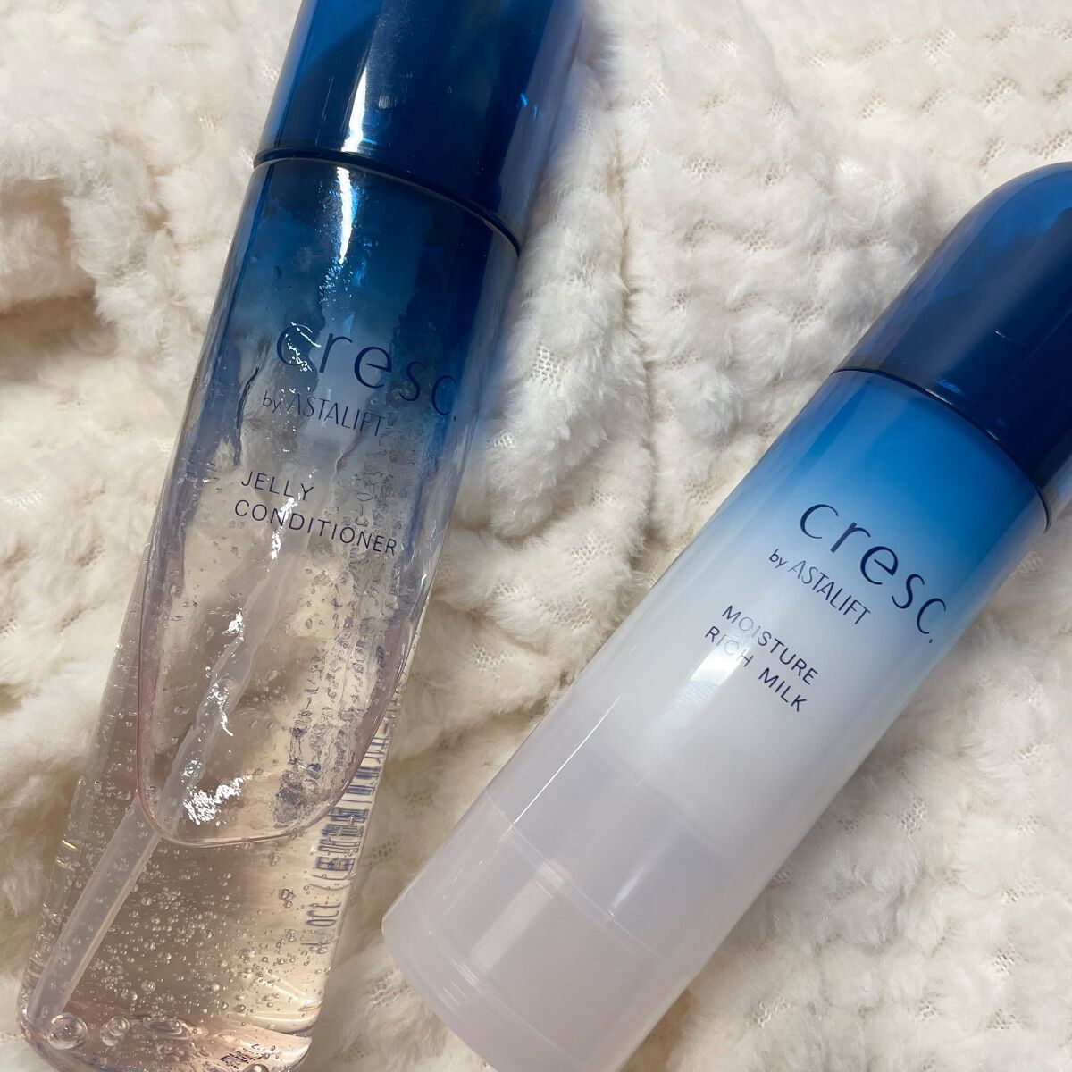 モイスチュア リッチミルク/cresc. by ASTALIFT/乳液を使ったクチコミ（1枚目）